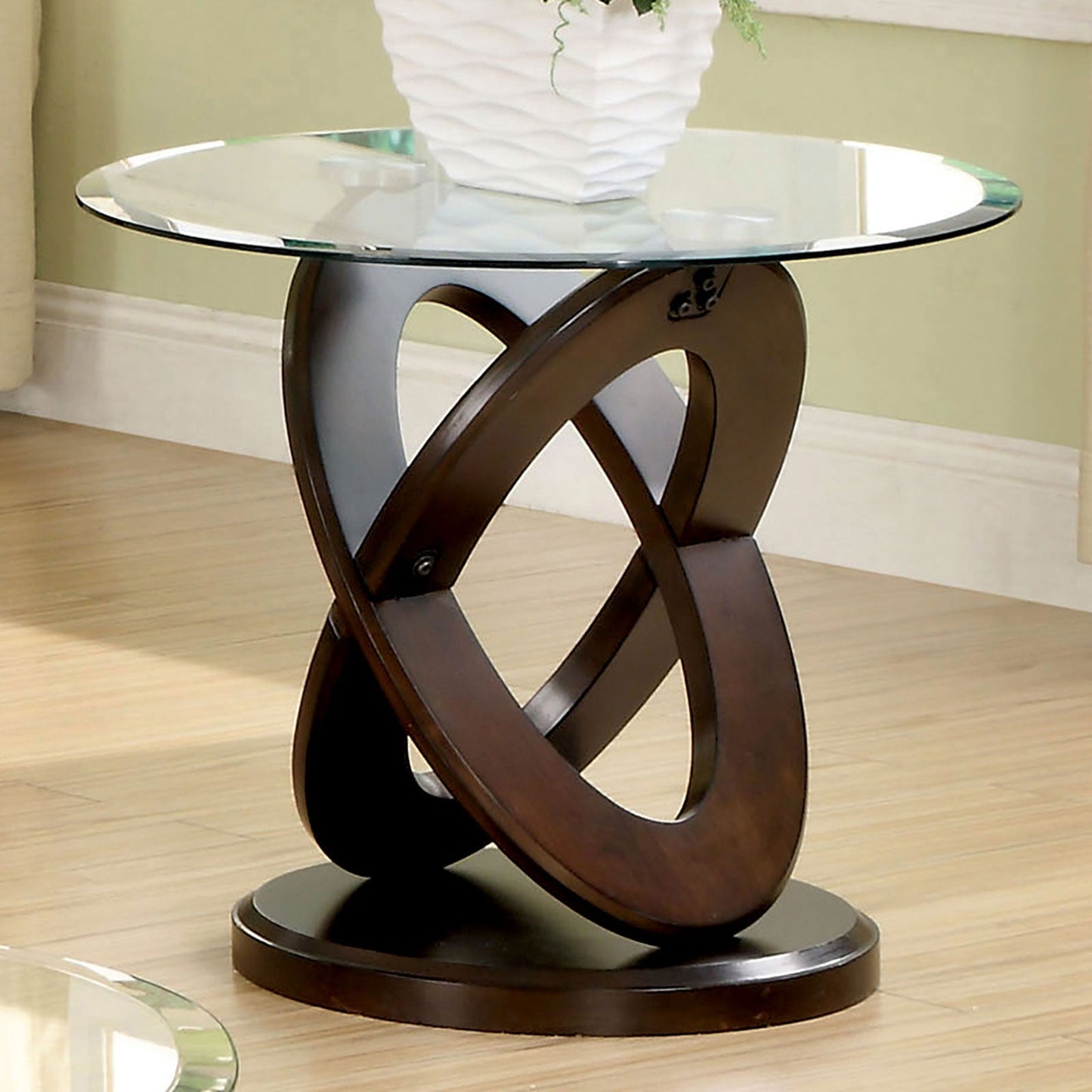 Atwood II Dark Walnut End Table - ATL FURNITURE