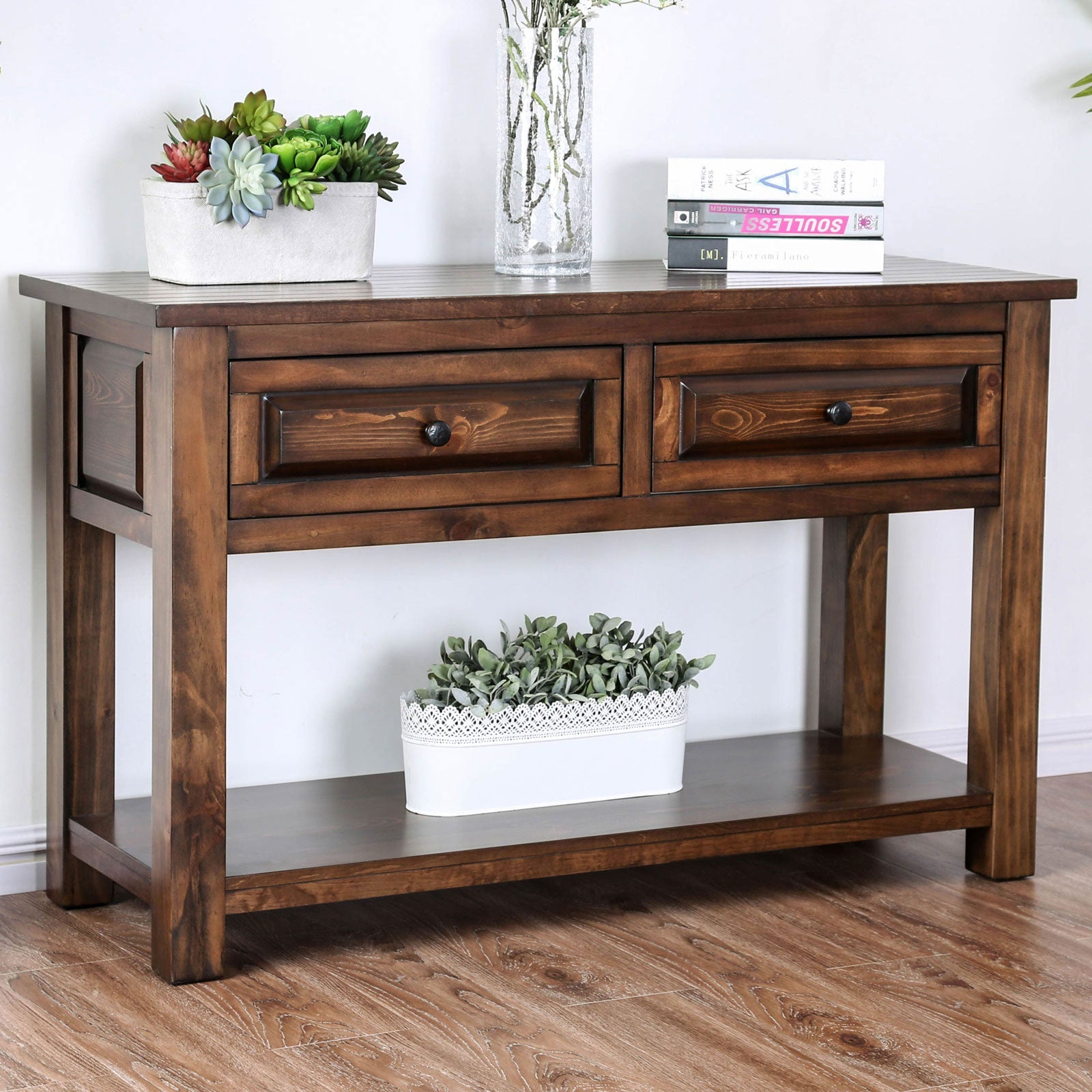 Annabel Walnut Sofa Table - ATL FURNITURE