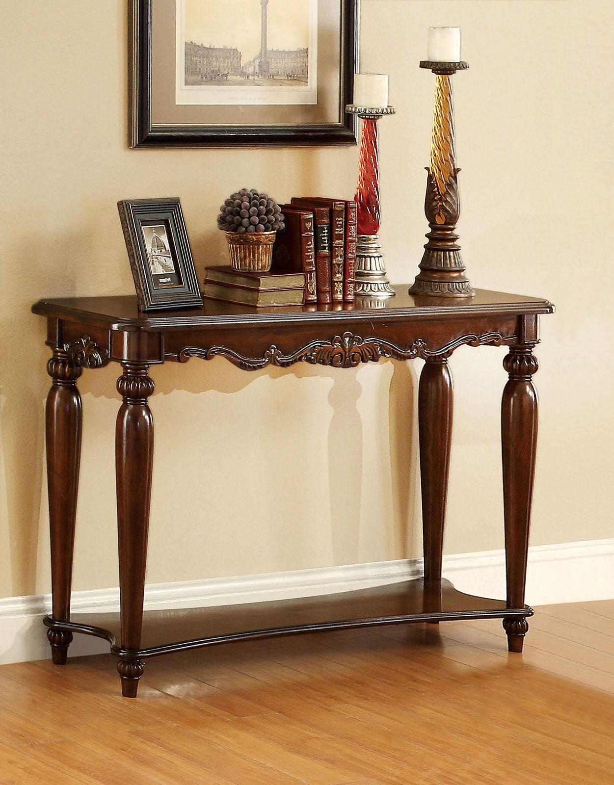 Bunbury Cherry Sofa Table - ATL FURNITURE