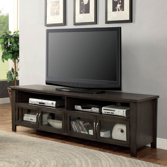 Alma Gray 72" TV Stand - ATL FURNITURE