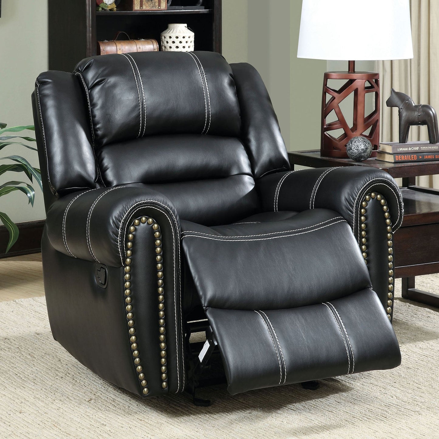 FREDERICK Black Chair - ATL FURNITURE