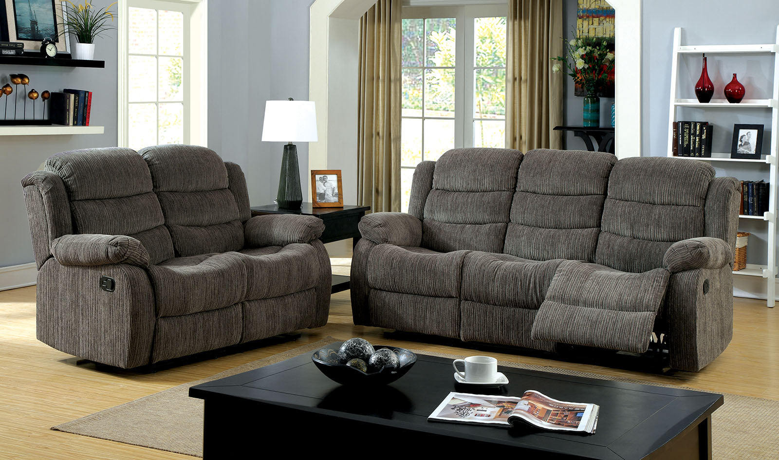MILLVILLE Gray Sofa + Love Seat - ATL FURNITURE