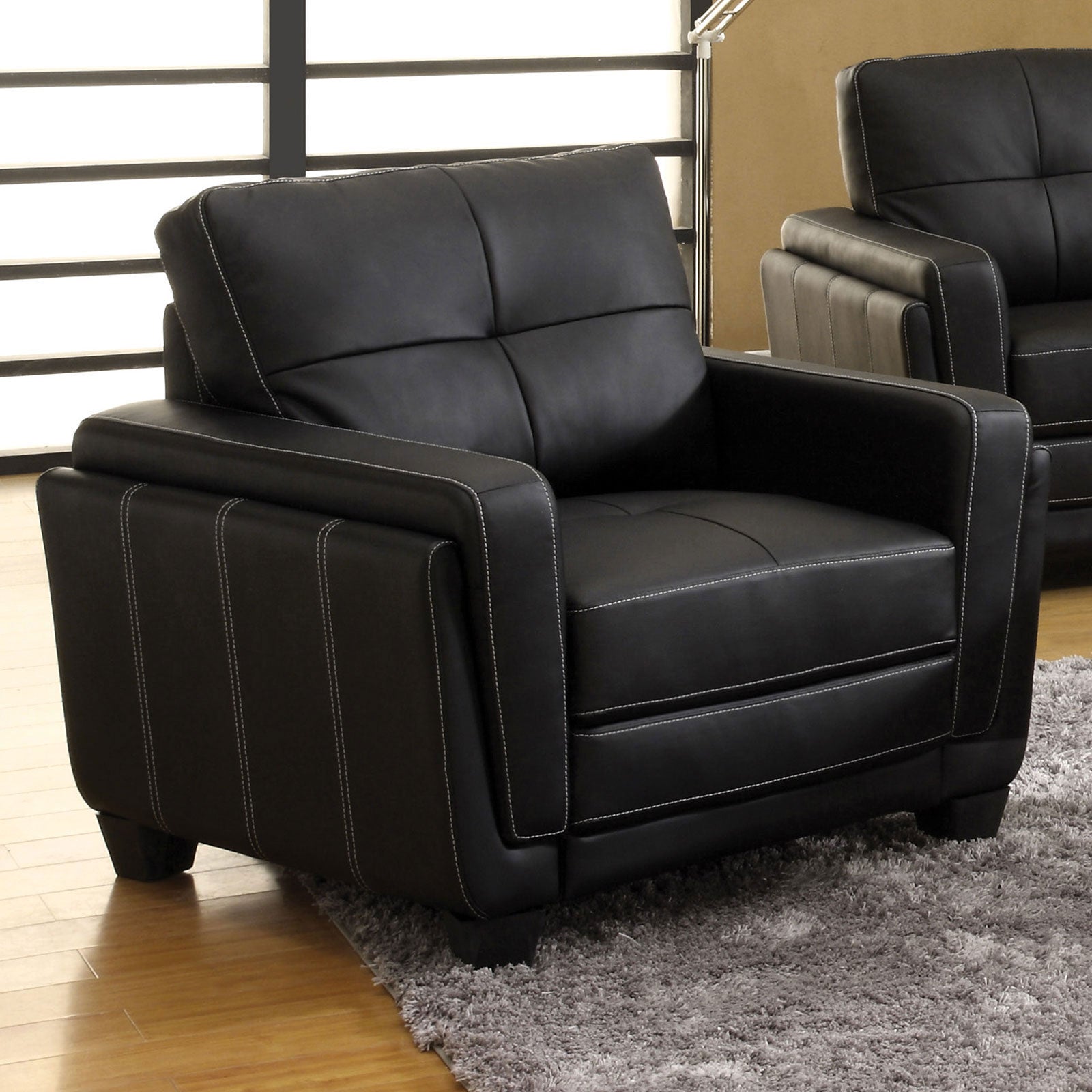 Blacksburg Black Chair - ATL FURNITURE