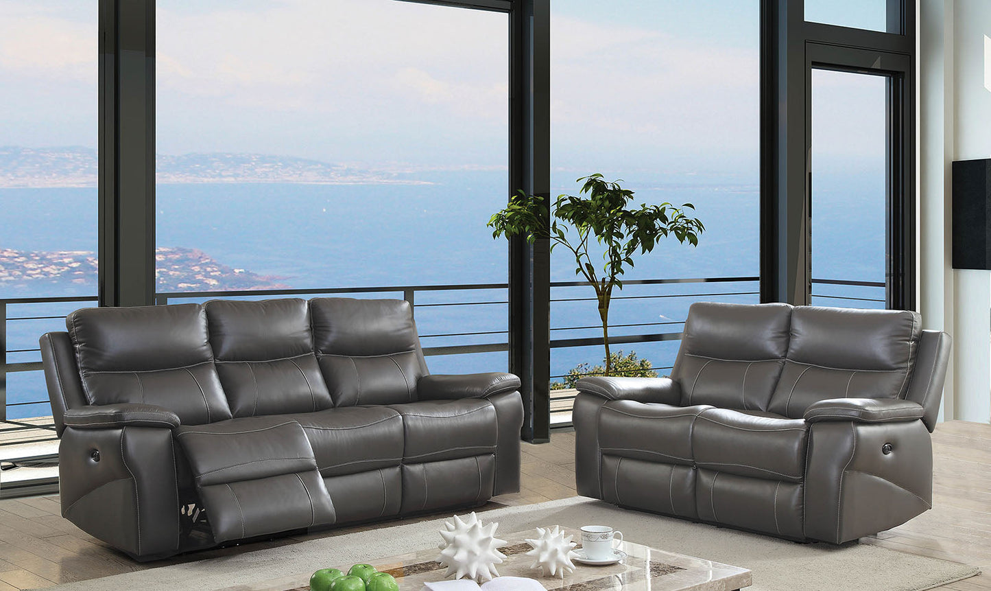 Lila Gray Sofa + Love Seat - ATL FURNITURE