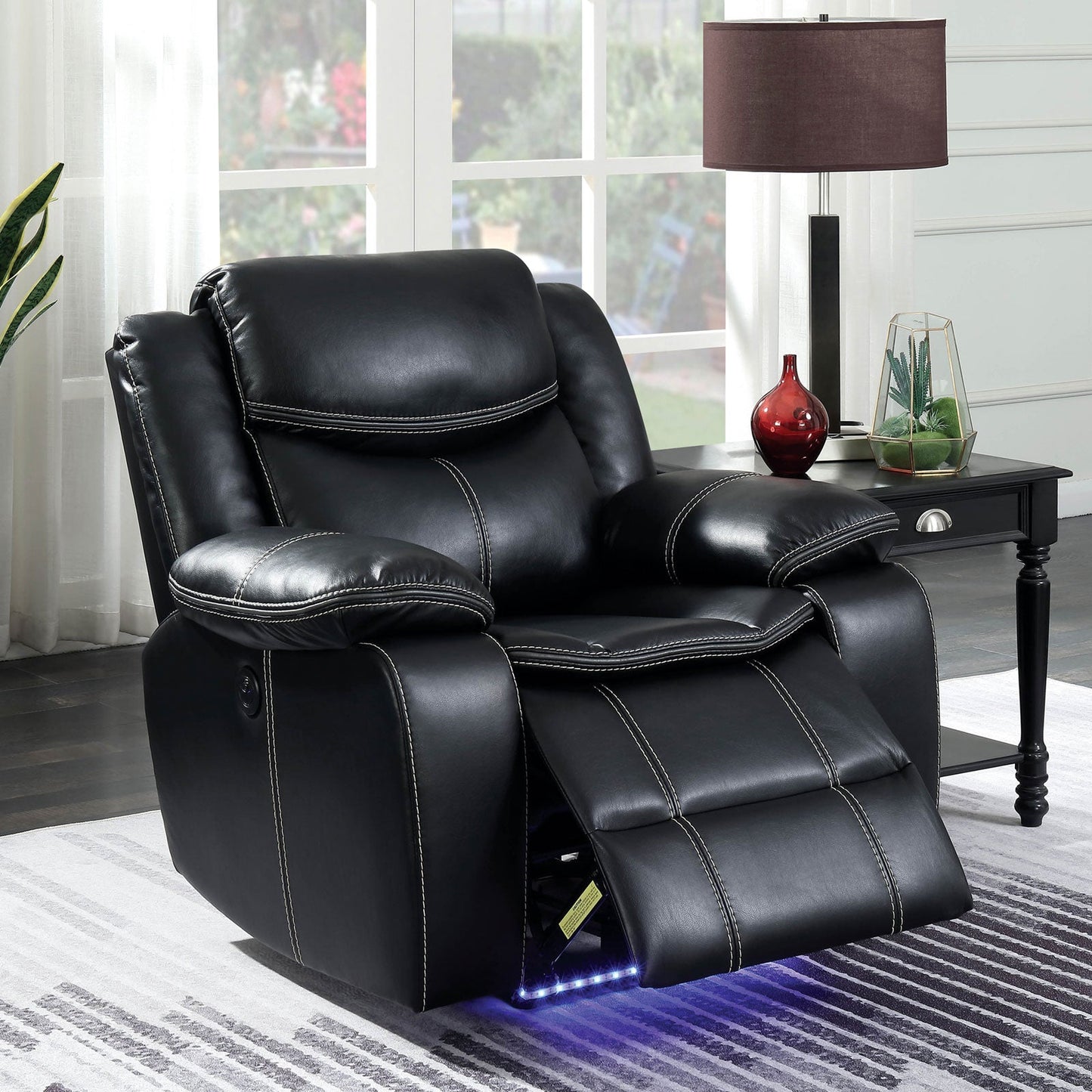 Sirius Black Recliner - ATL FURNITURE