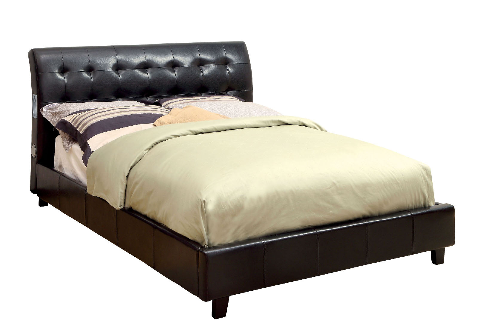 Hendrik Espresso Full Bed - ATL FURNITURE