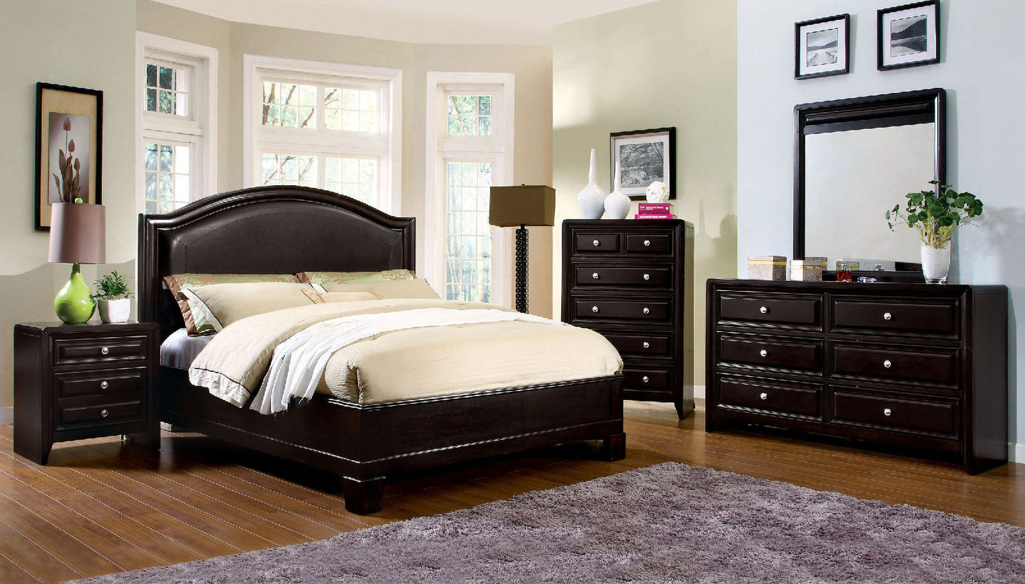 Winsor Espresso 5 Pc. Queen Bedroom Set w/ 2NS - ATL FURNITURE