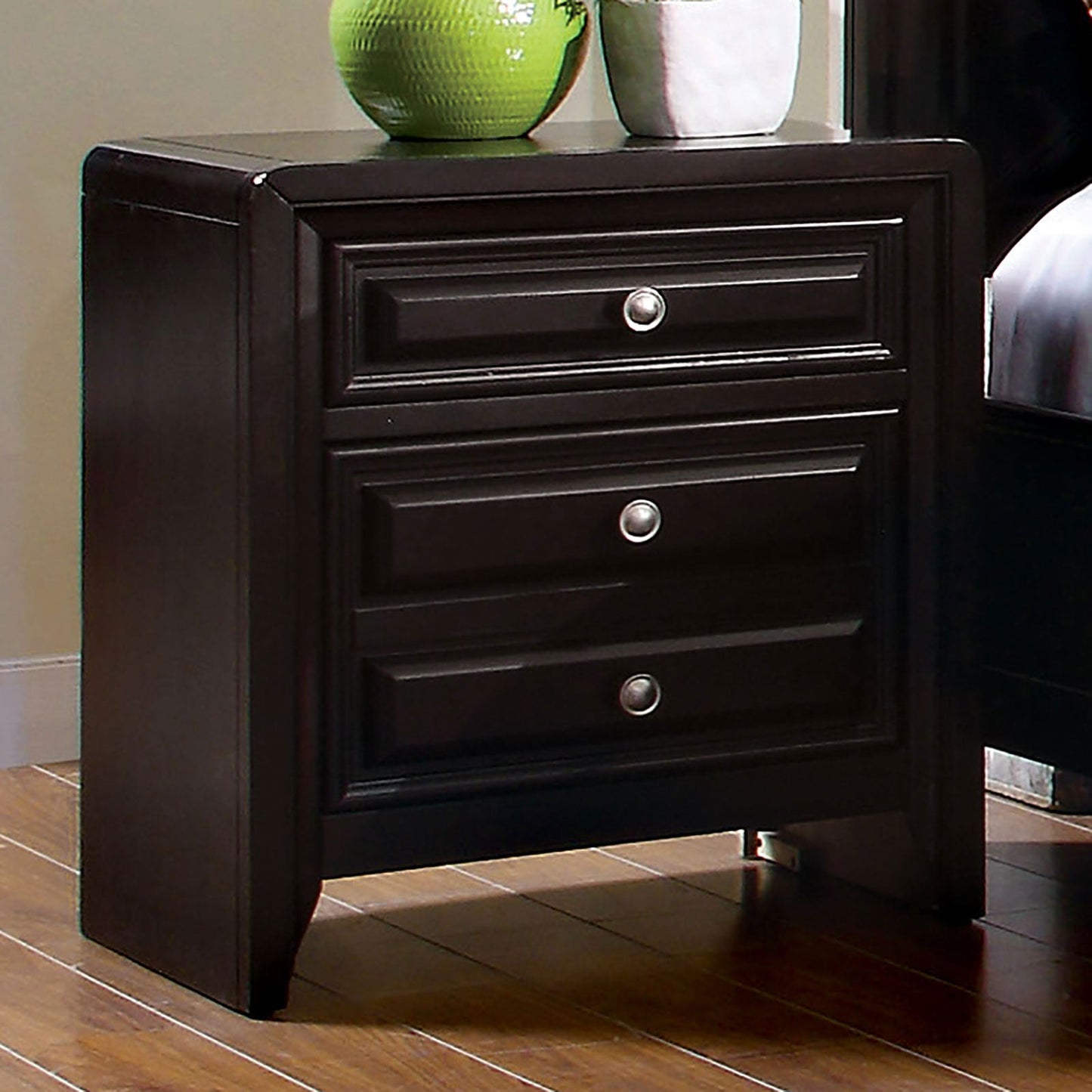 Yorkville Espresso Night Stand - ATL FURNITURE