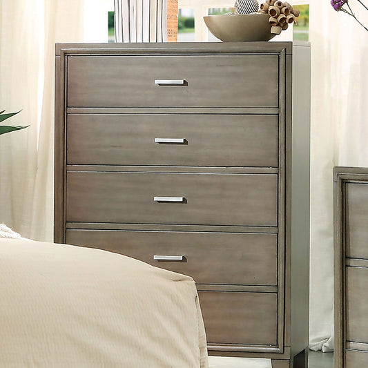 ENRICO I Gray Chest - ATL FURNITURE