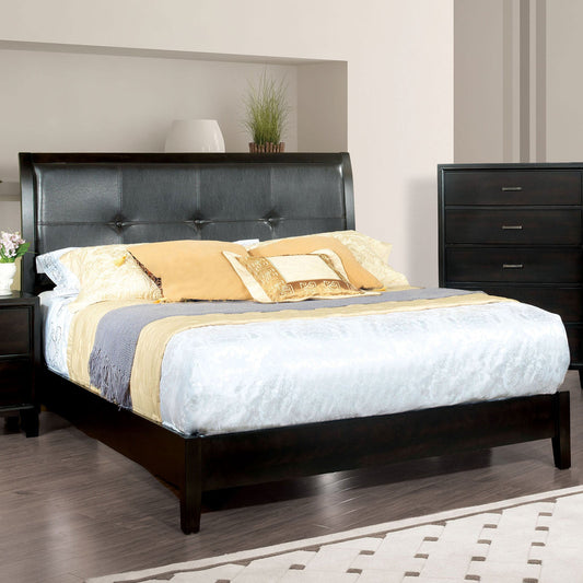 Enrico I Espresso Full Bed - ATL FURNITURE