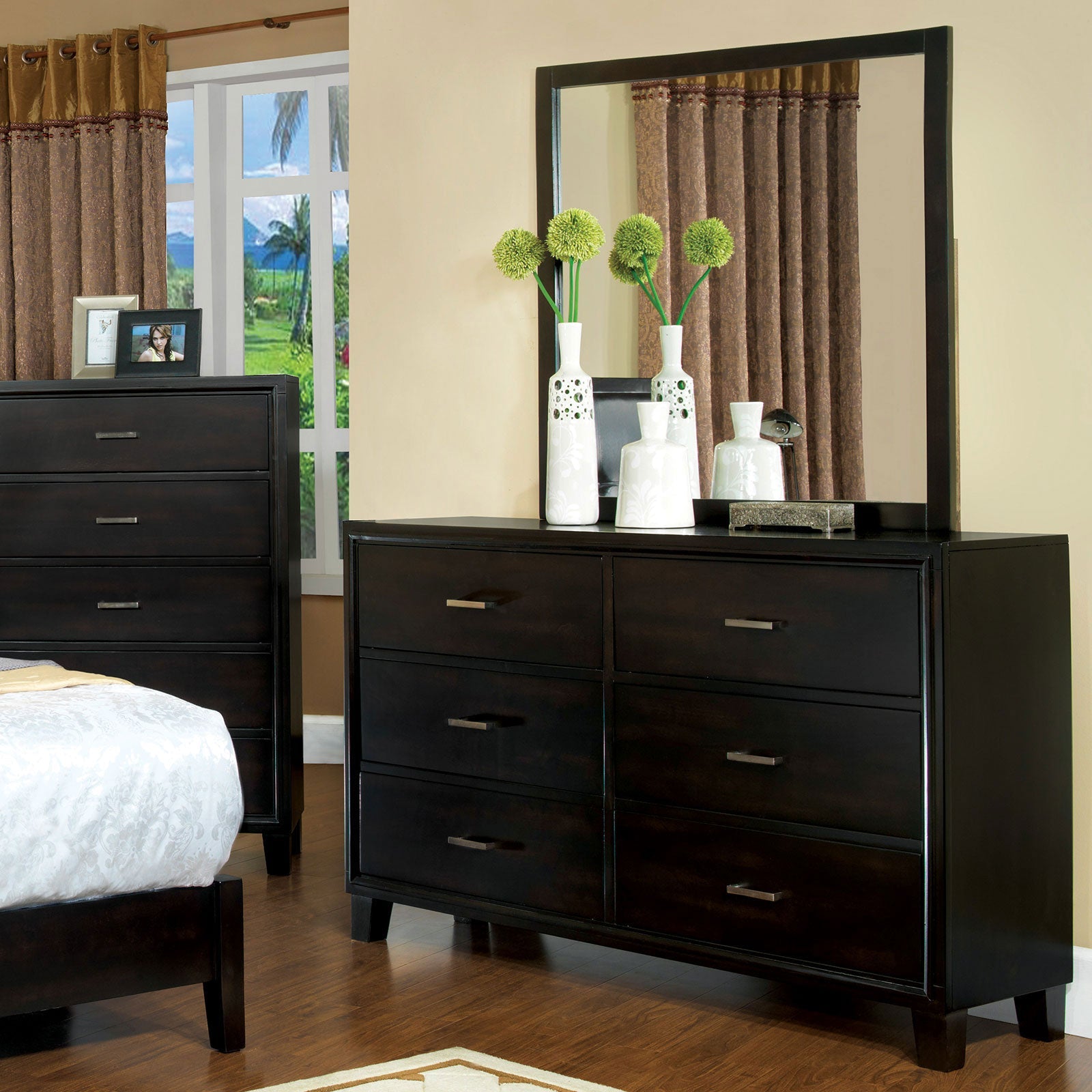 Gerico II Cherry Dresser - ATL FURNITURE