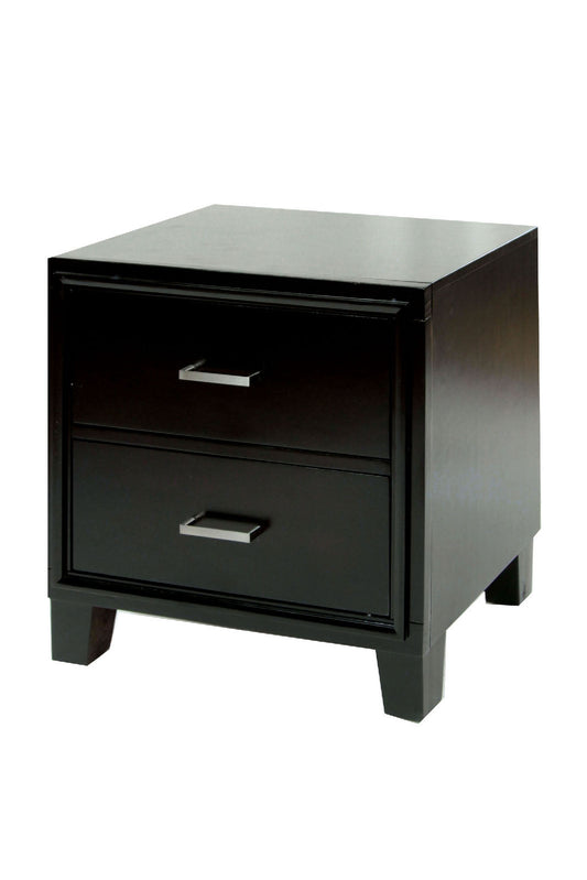 Gerico II Cherry Night Stand - ATL FURNITURE