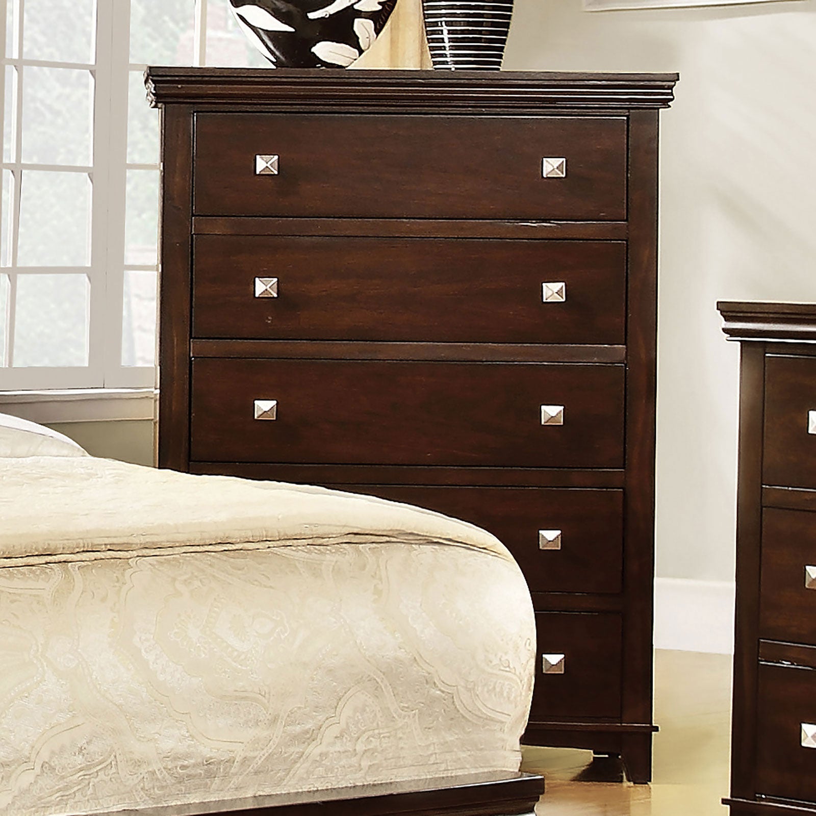 Spruce Brown Cherry Chest - ATL FURNITURE