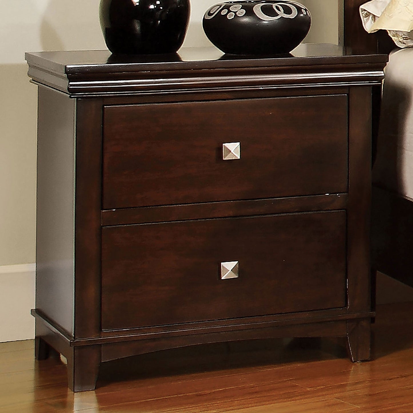 Spruce Brown Cherry Night Stand - ATL FURNITURE