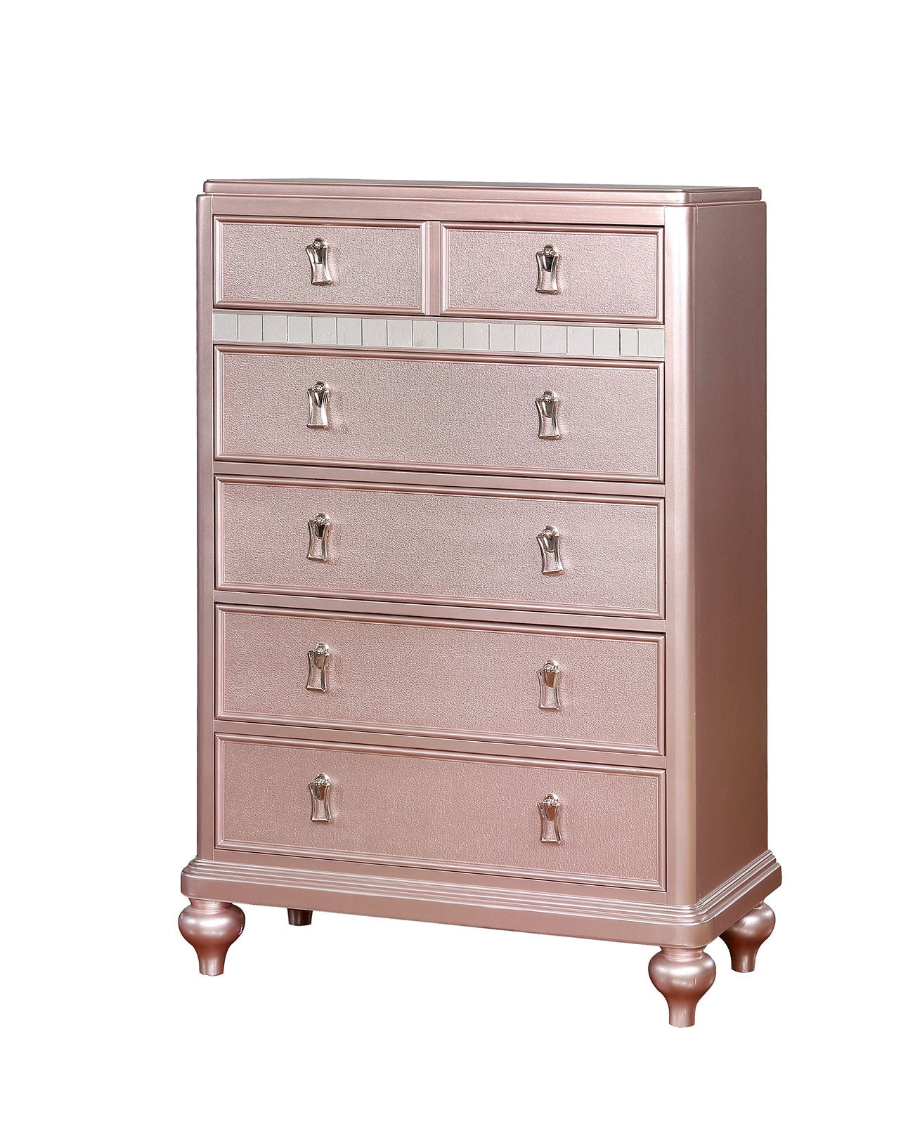 Ariston Rose Gold Chest - ATL FURNITURE