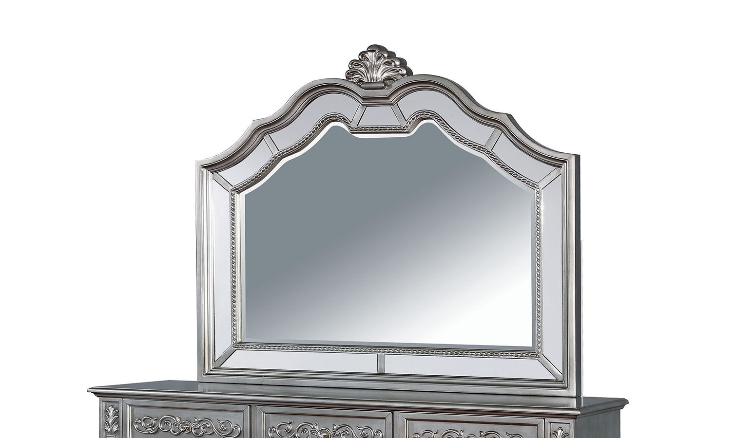 Azha Silver Mirror - ATL FURNITURE