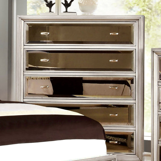 GOLVA Silver Chest - ATL FURNITURE