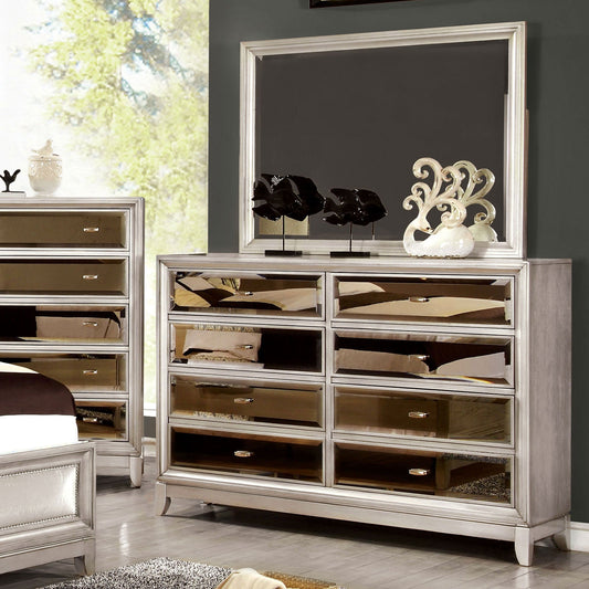 GOLVA Silver Dresser - ATL FURNITURE