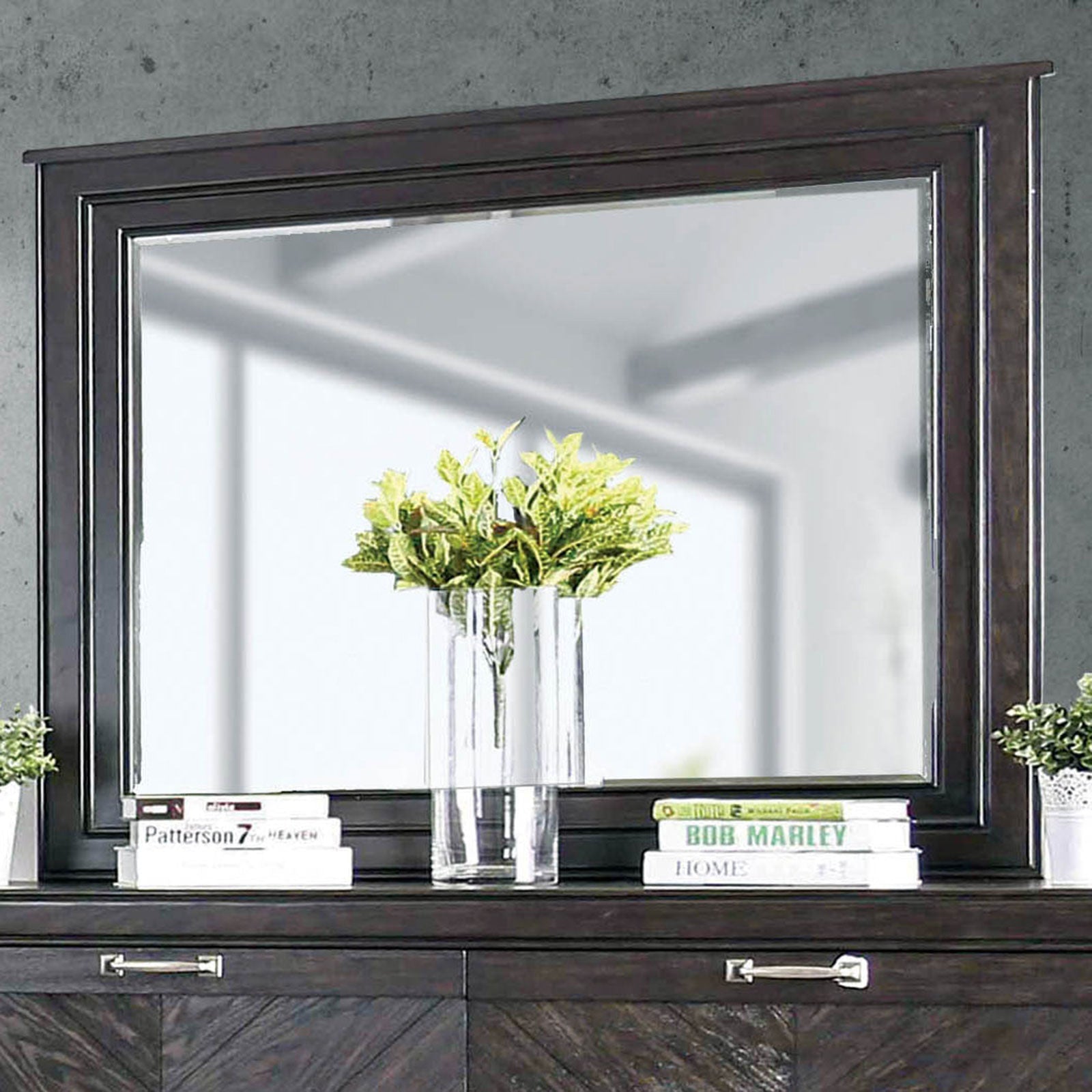 Argyros Espresso Mirror - ATL FURNITURE
