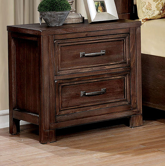 Tywyn Dark Oak Night Stand - ATL FURNITURE