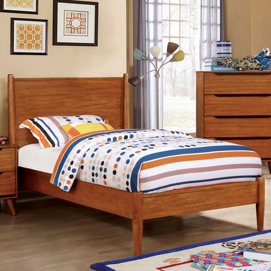 LENNART I Oak Twin Bed - ATL FURNITURE