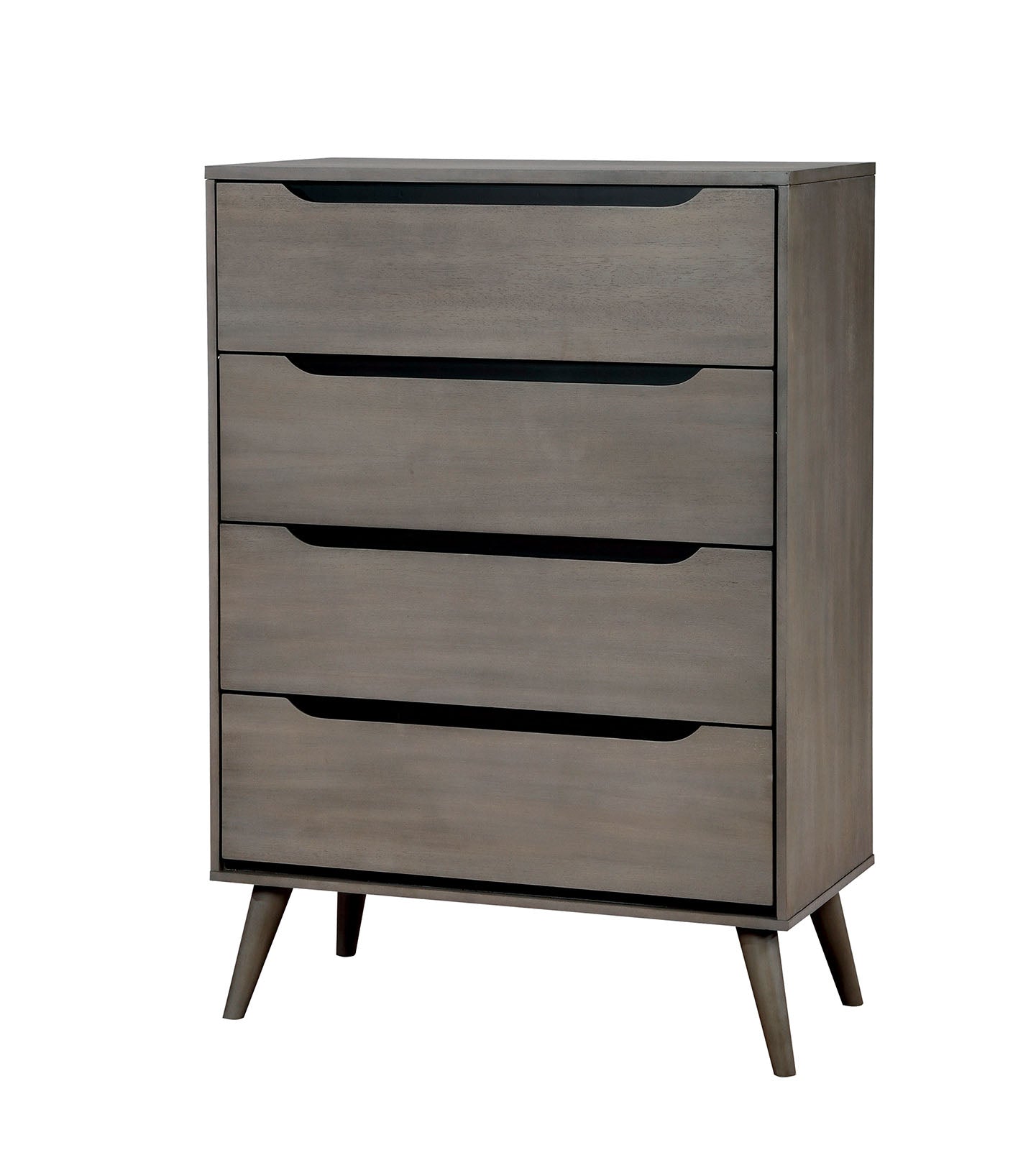 Lennart Gray Chest - ATL FURNITURE