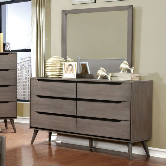 Lennart Gray Dresser - ATL FURNITURE