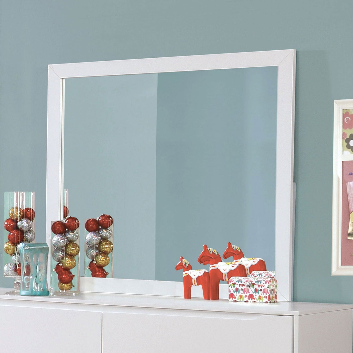 LENNART II White Mirror - ATL FURNITURE
