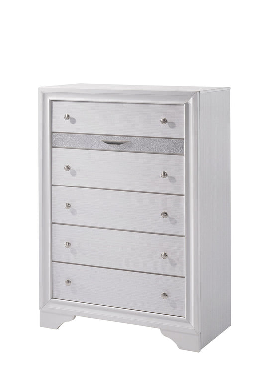 Chrissy White Chest - ATL FURNITURE