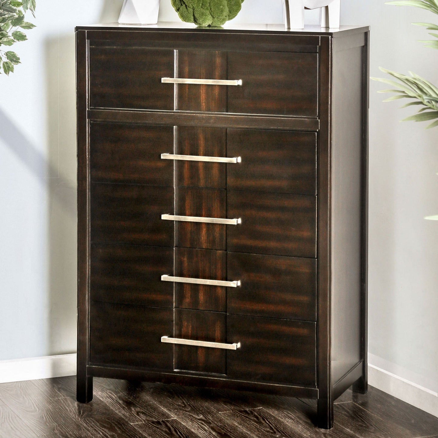 Berenice Espresso Chest - ATL FURNITURE