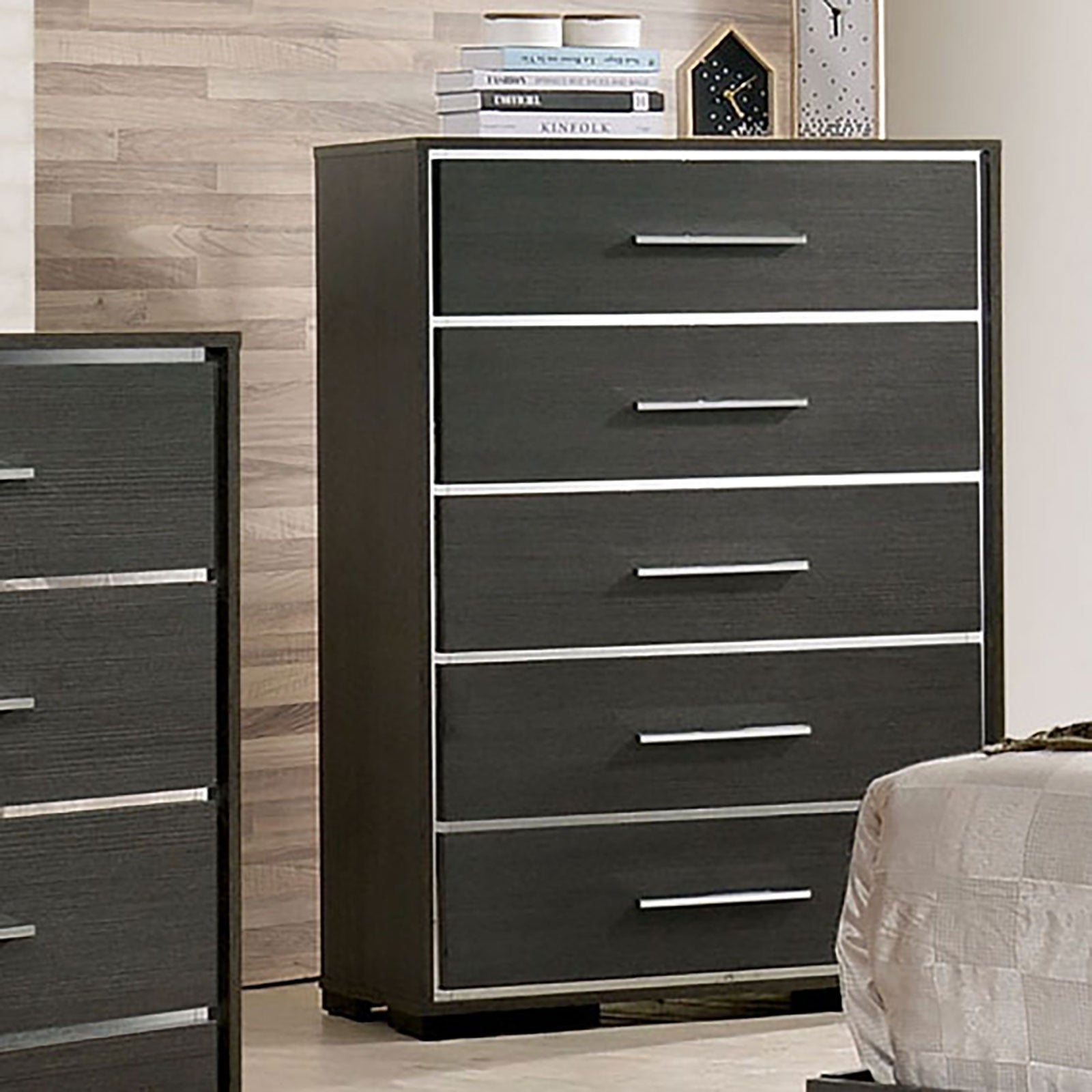 Camryn Warm Gray Chest - ATL FURNITURE