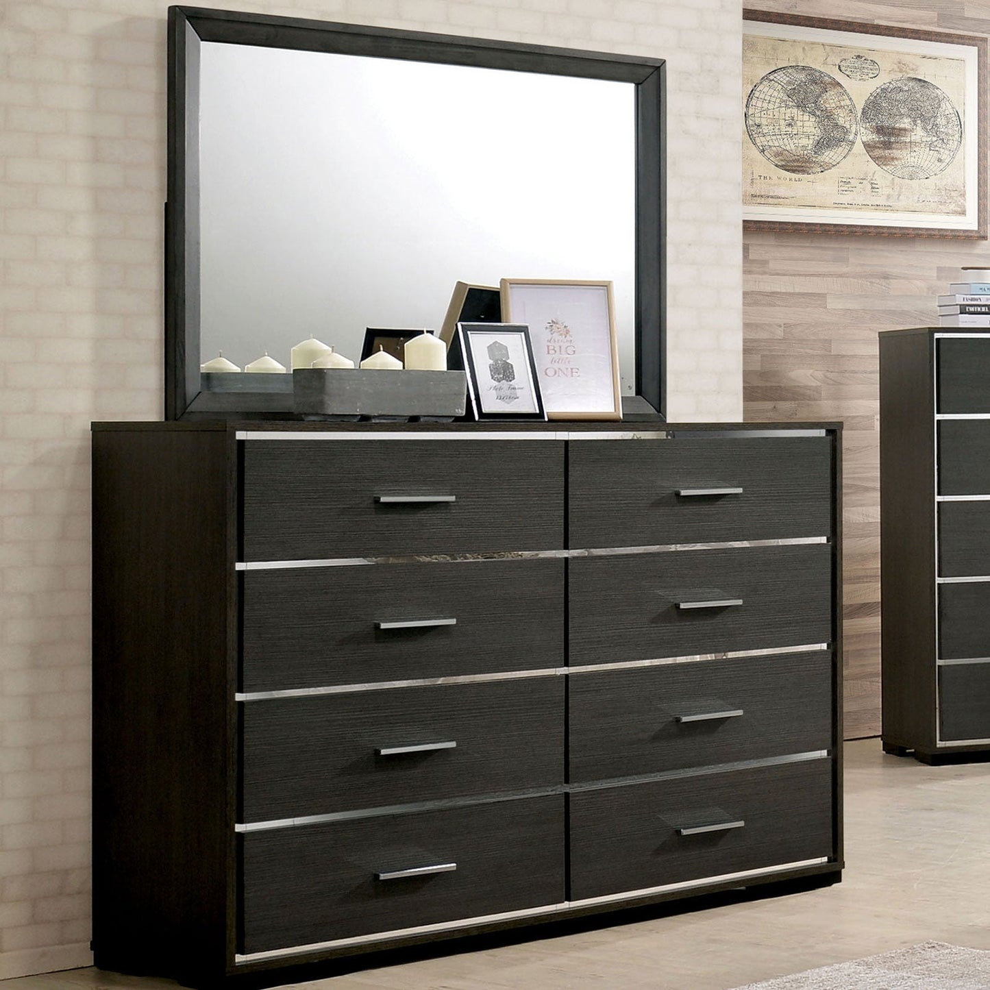 Camryn Warm Gray Dresser - ATL FURNITURE