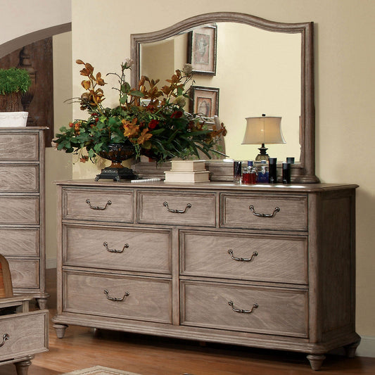 BELGRADE I Rustic Natural Tone Dresser - ATL FURNITURE