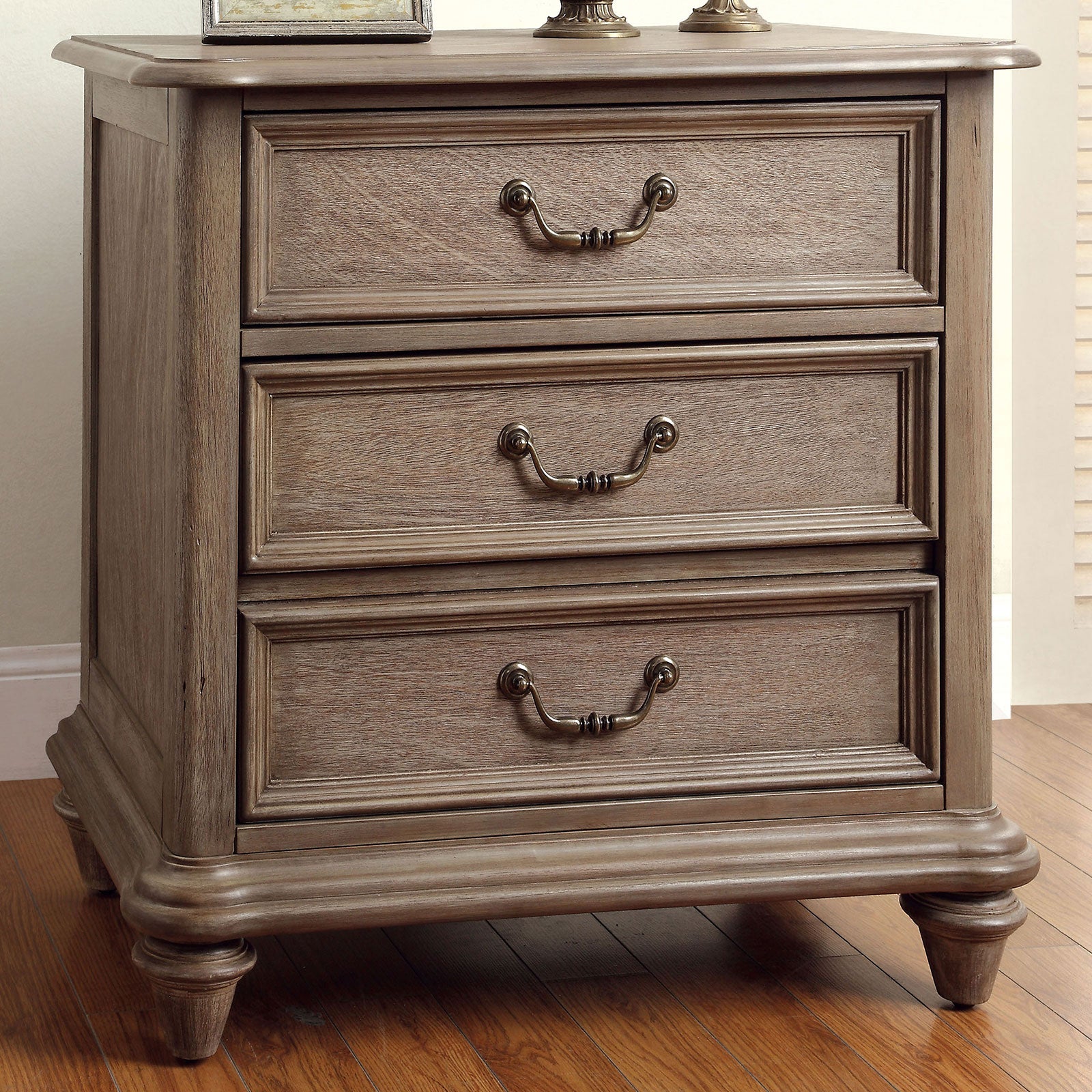 BELGRADE I Rustic Natural Tone Night Stand - ATL FURNITURE