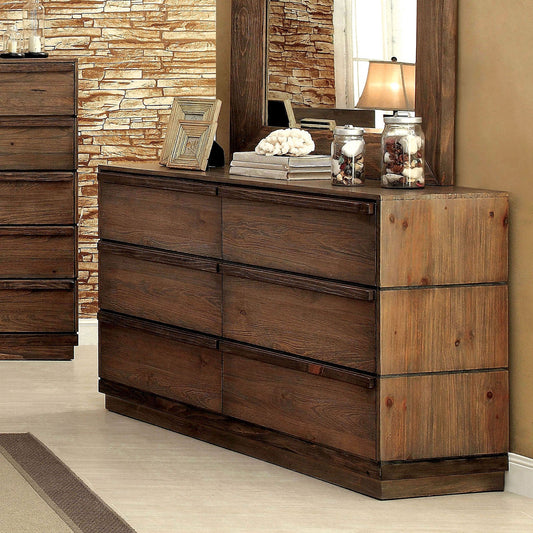 COIMBRA Rustic Natural Tone Dresser - ATL FURNITURE