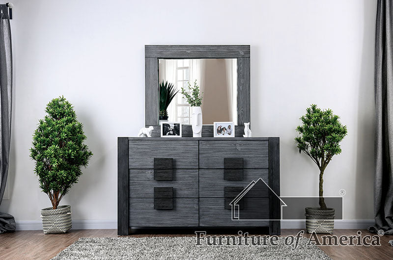 Janeiro Gray Dresser - ATL FURNITURE