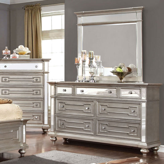 Salamanca Silver Dresser - ATL FURNITURE