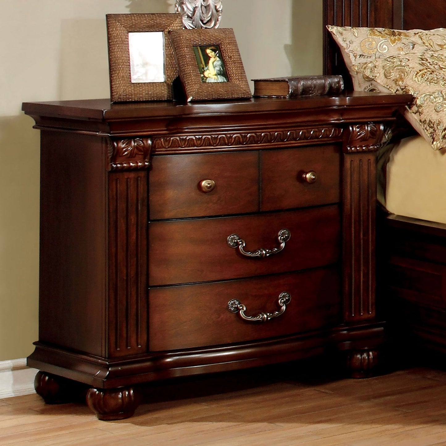 GRANDOM Cherry Night Stand - ATL FURNITURE