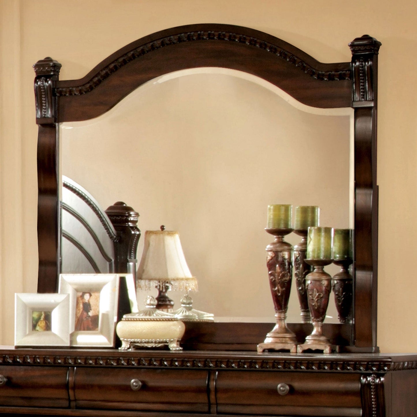BURLEIGH Cherry Mirror - ATL FURNITURE