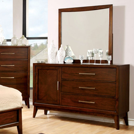 SNYDER Brown Cherry Dresser - ATL FURNITURE