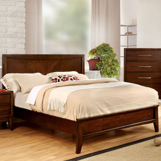 SNYDER Brown Cherry Full Bed - ATL FURNITURE