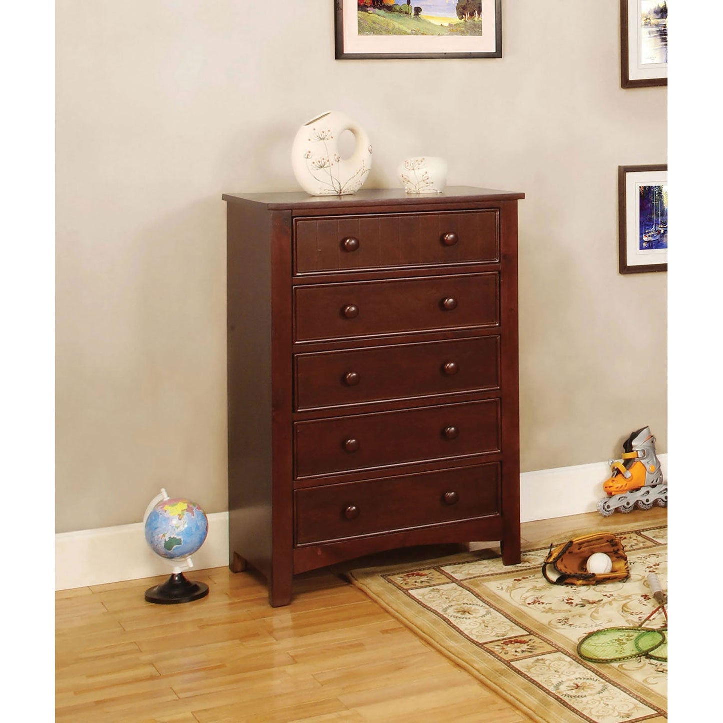 Omnus Cherry Chest - ATL FURNITURE