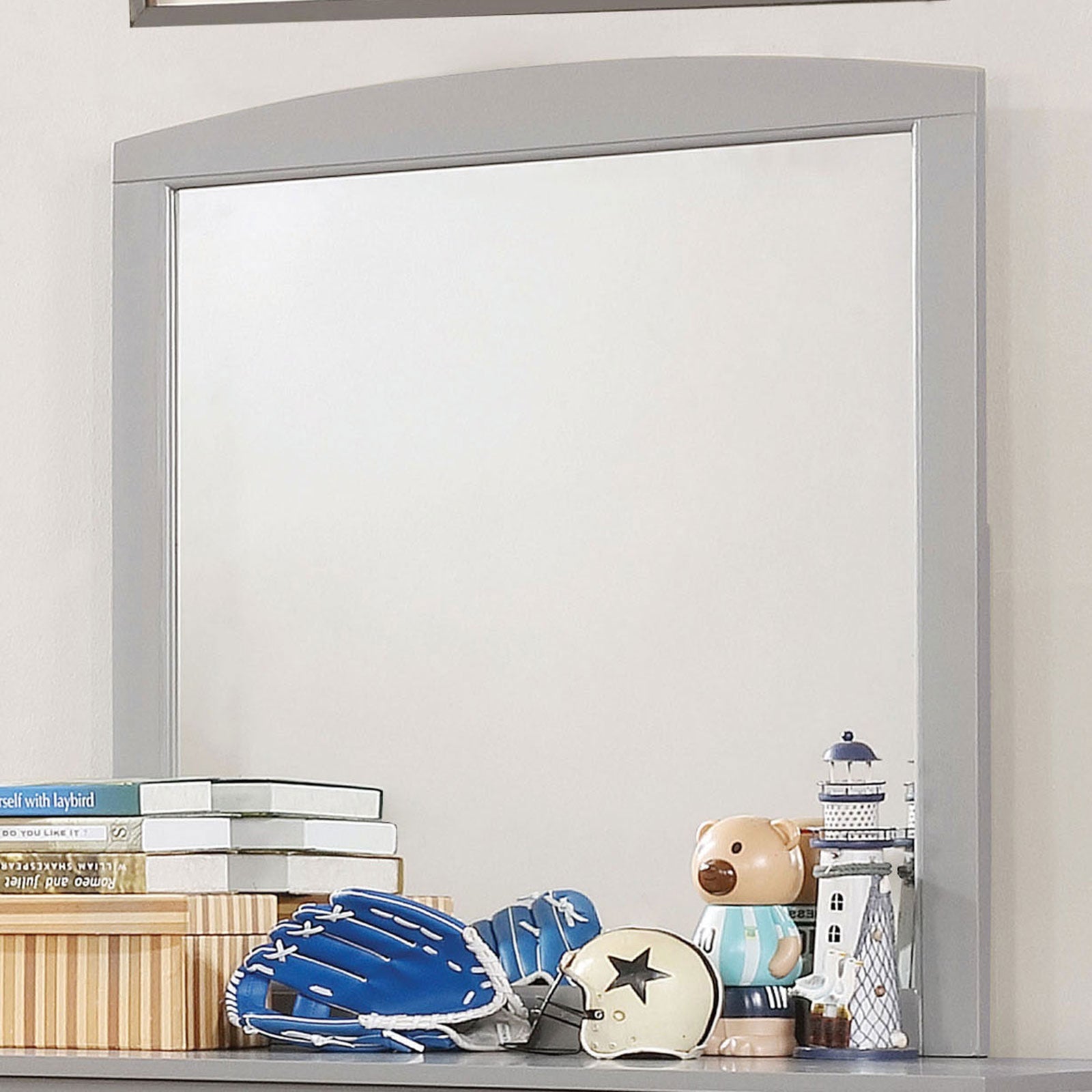 Caren Gray Mirror - ATL FURNITURE