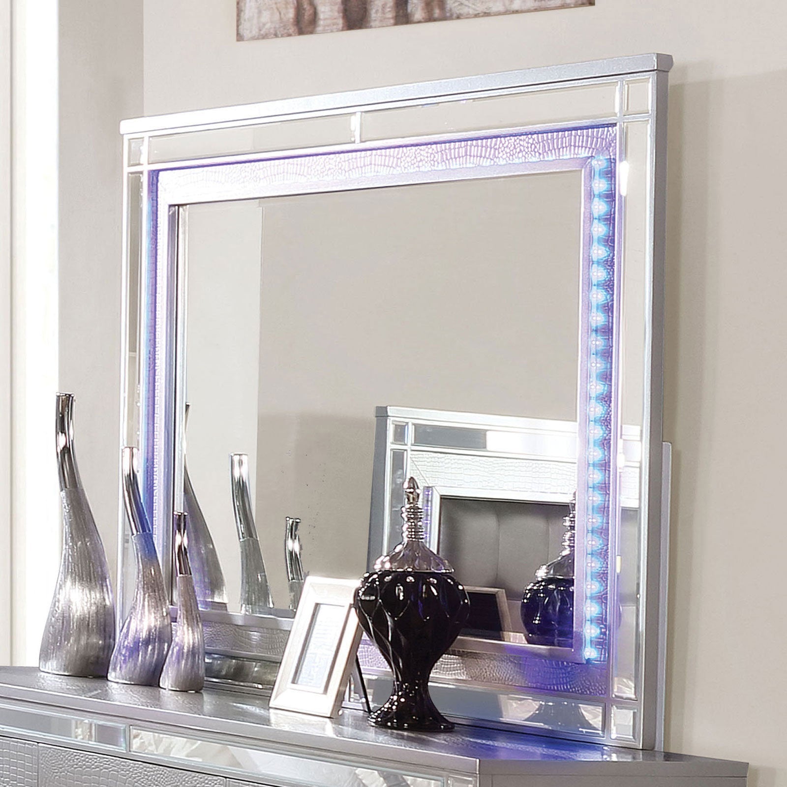 Brachium Silver Mirror - ATL FURNITURE