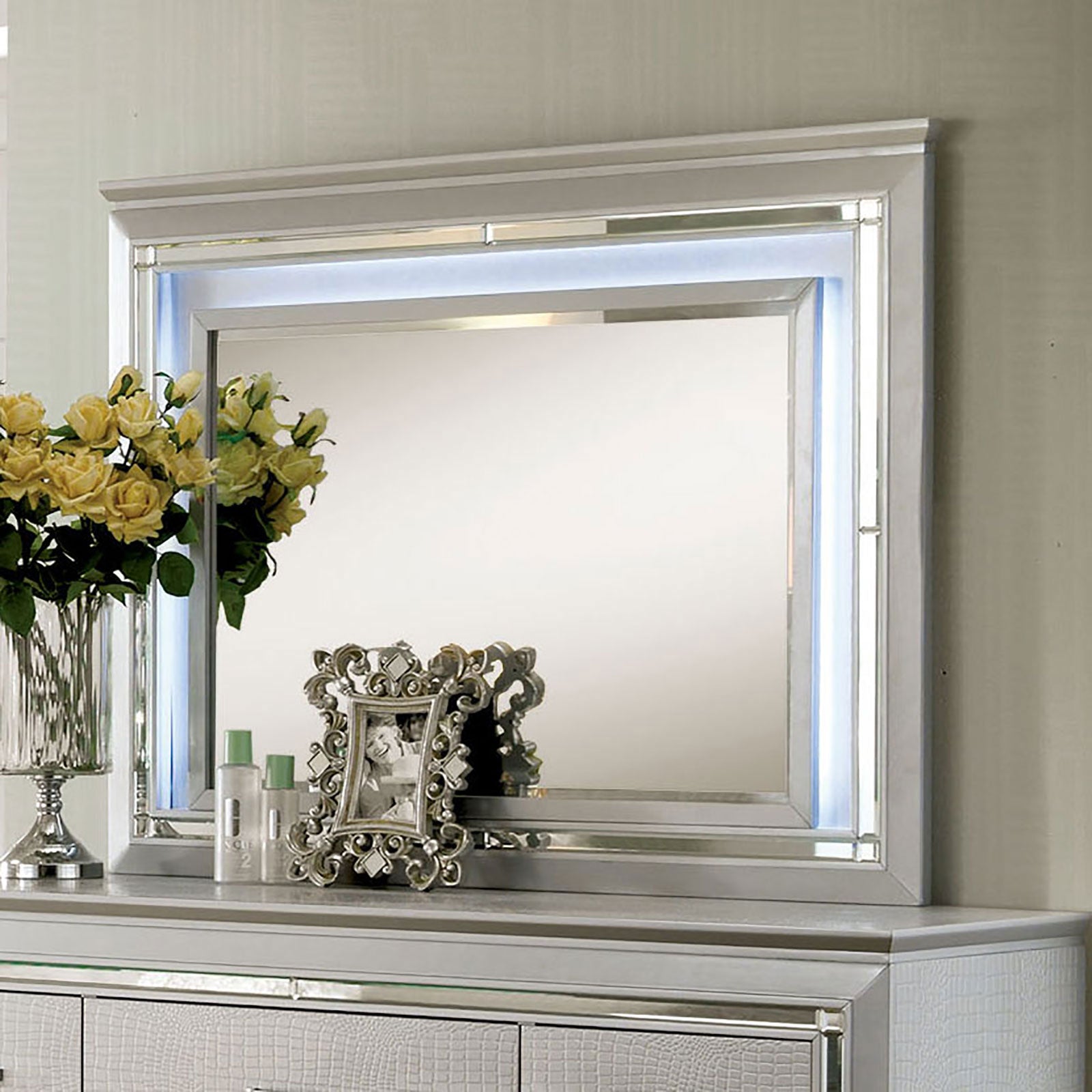 BELLANOVA Silver Mirror - ATL FURNITURE