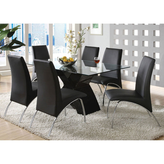 Wailoa Black Dining Table - ATL FURNITURE