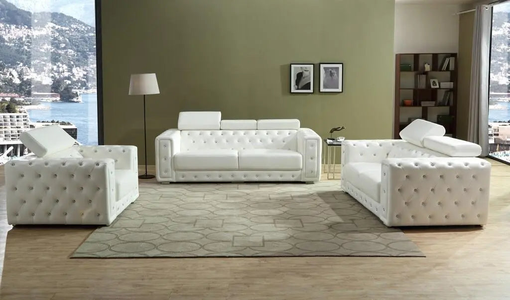 Charlise Sofa and Loveseat by Cosmos Furniture - ATL FURNITURE