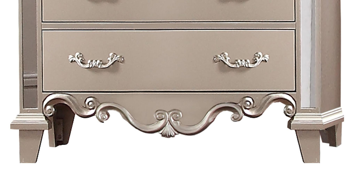 Sonia Contemporary Style Chest in Beige finish Wood - ATL FURNITURE
