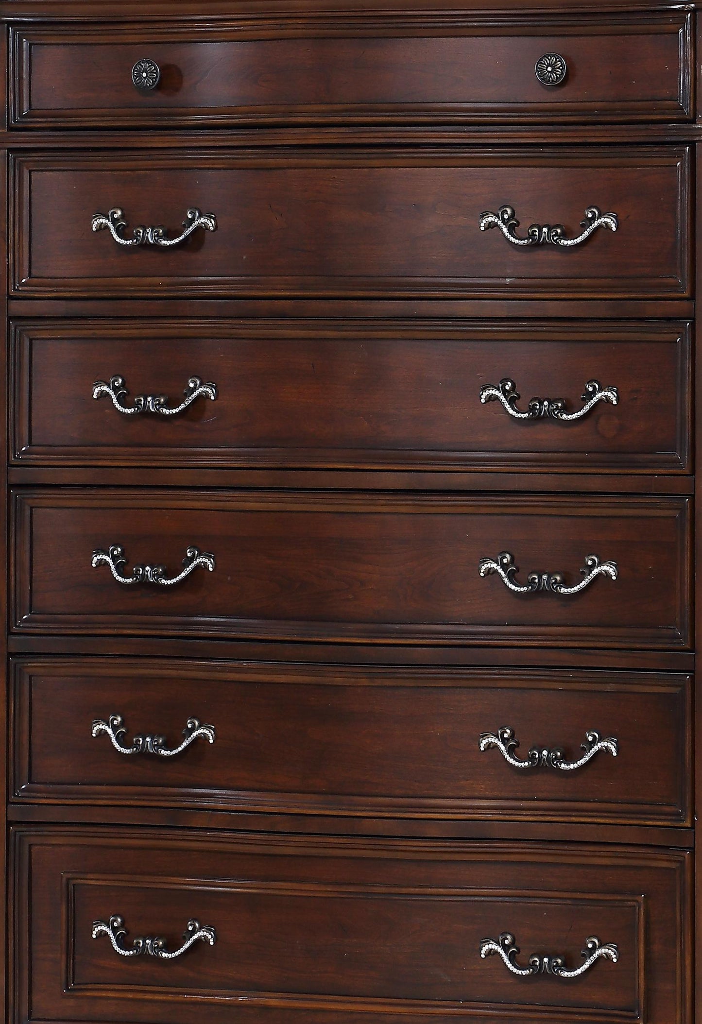 Rosanna Traditional Style Chest in Cherry finish Wood - ATL FURNITURE