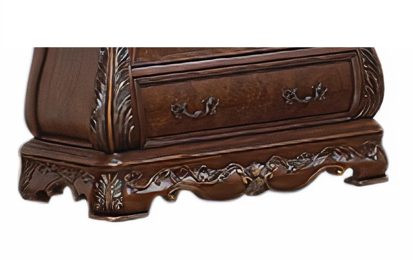 Cleopatra Traditional Style Chest in Cherry finish Wood - ATL FURNITURE